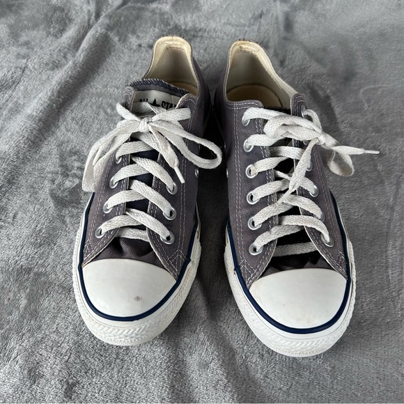 Converse All Star Low Top Sneakers Mens 6 Womens 8 Faded Navy Blue Chuck Taylors - Picture 8 of 13